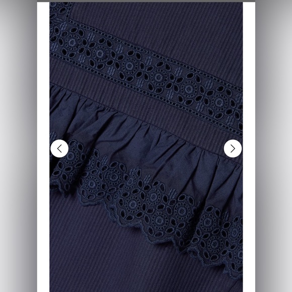 DÔEN Navy Dress - Small - Picture 4 of 11